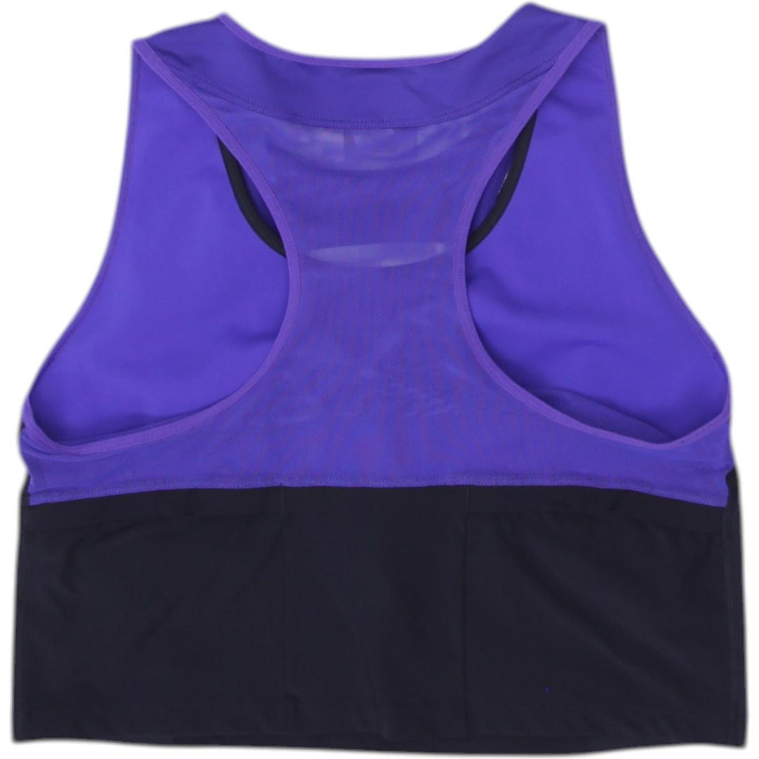 Ladies Nike ACG Sleeveless Vest Black Purple Athletic Breathable Top Size L | Migration_Tops - Side View | Fashion Rerun
