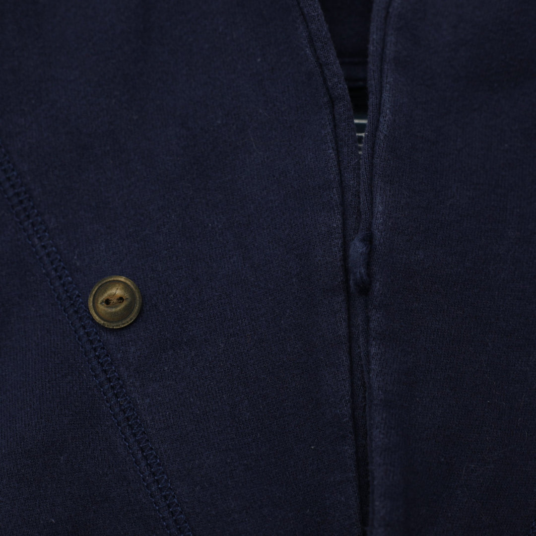 Vintage Mens Ralph Lauren Navy Blue Button Up Patch Jackets Size XL | Migration_Jackets - Alternate View | Fashion Rerun