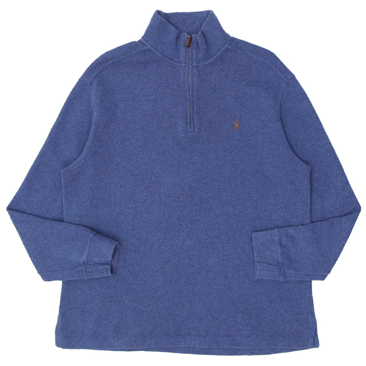 Mens Polo by Ralph Lauren Quarter Zip Sweater - Fashion Rerun Vintage Migration_Sweaters