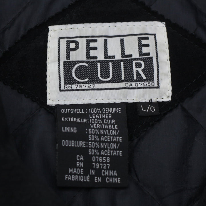 Vintage Pelle Cuir Canada Leather Motorcycle Jacket