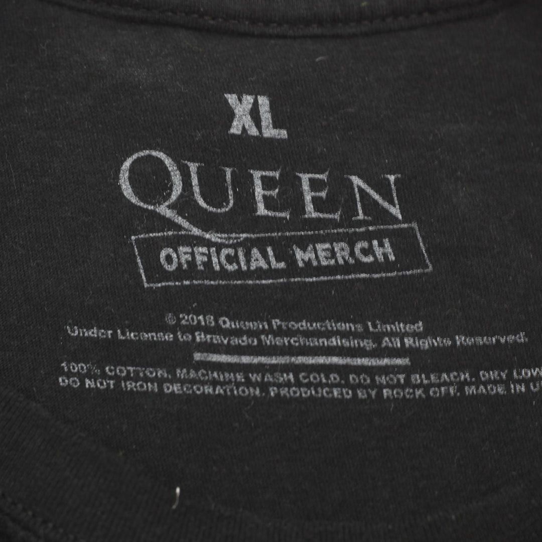 Mens Queen A Day At The Races Graphic Band T-Shirt Size XL
