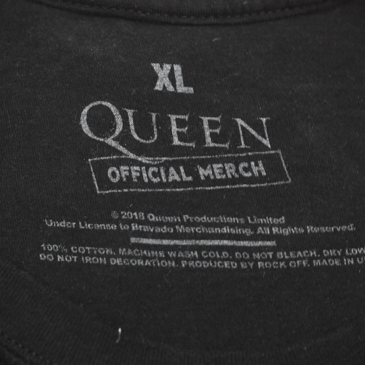 Mens Queen A Day At The Races Graphic Band T-Shirt Size XL