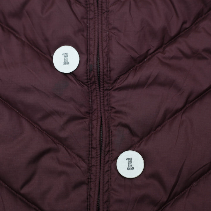 Ladies The North Face 550 Down Vest Chevron Puffer Size XS