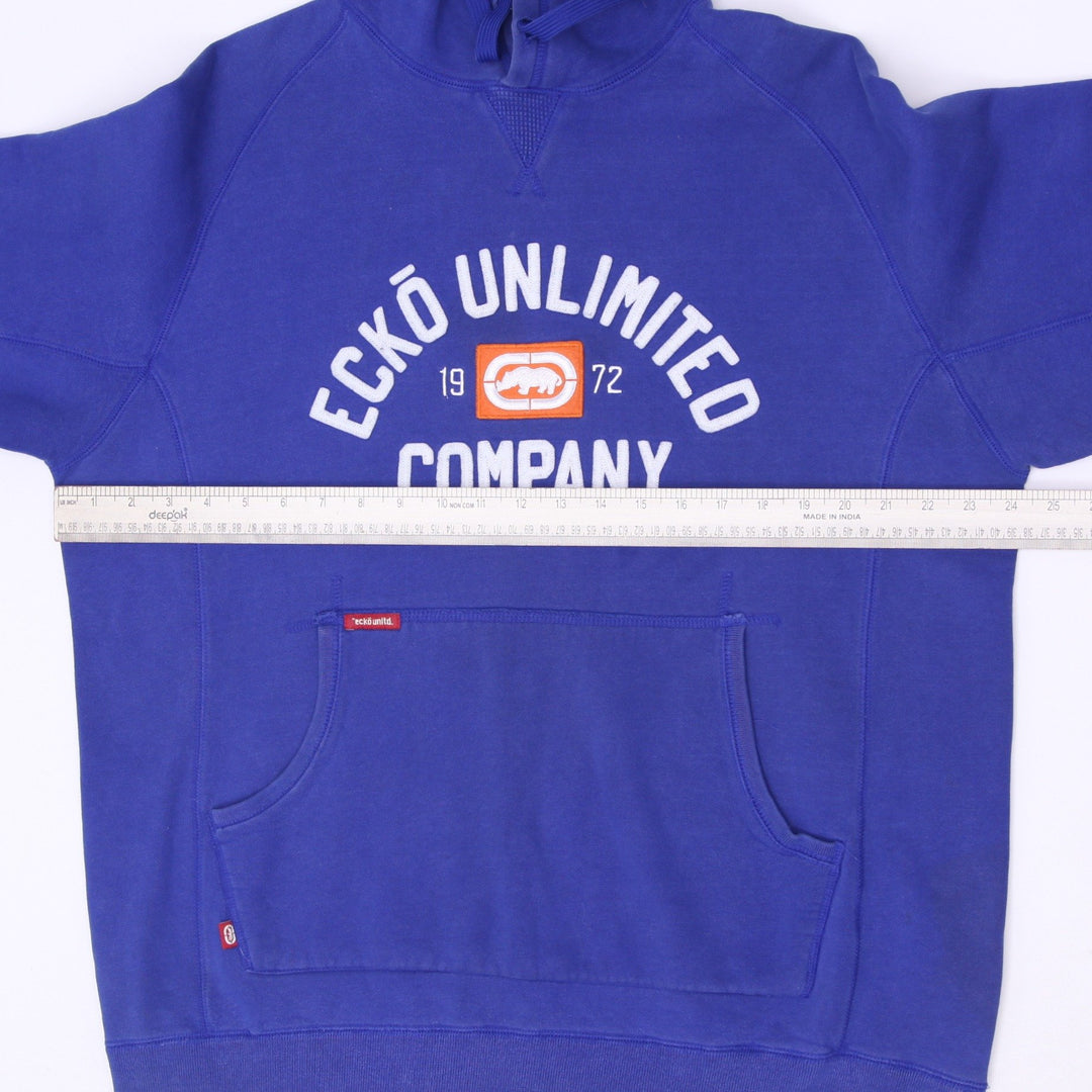 Mens Ecko Unlimited Heavyweight Fleece Pullover Hoodie Size L