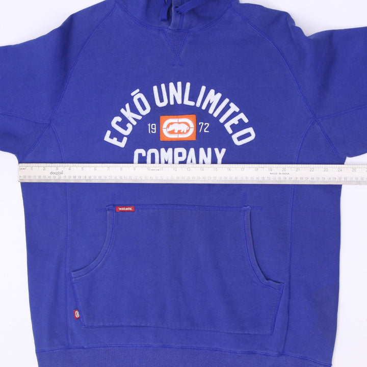 Mens Ecko Unlimited Heavyweight Fleece Pullover Hoodie Size L