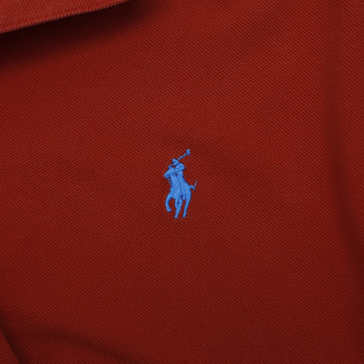 Mens Polo by Ralph Lauren Classic Fit Red Polo T-Shirt Size L