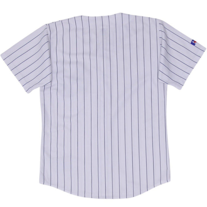 Vintage New York Yankees Russell Athletic MLB Baseball Jersey Made In USA M | Migration_Jerseys - Side View | Fashion Rerun