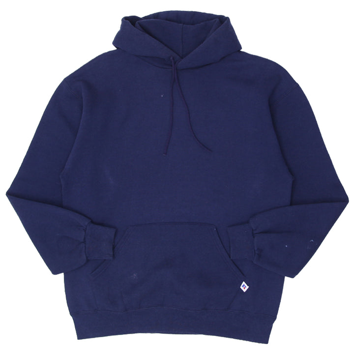 Vintage Russell Athletic Pullover Hoodie Size Large Made In USA Navy - Fashion Rerun Vintage Migration_Sweaters