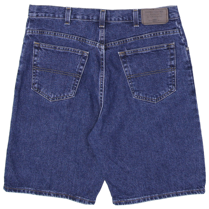 Mens Faded Glory Relaxed Fit Denim Shorts