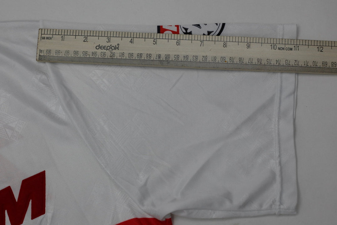 Vintage Mens Penalty SPFC Soccer Jersey White Red Black