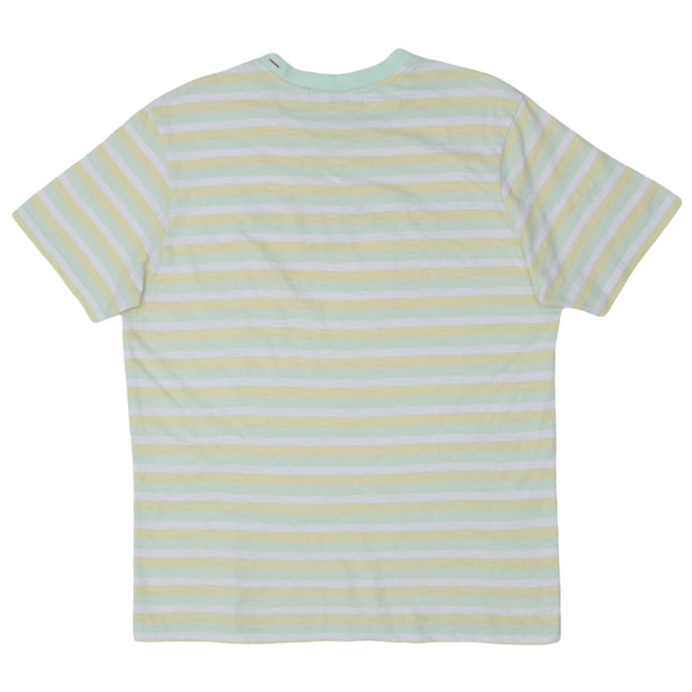 Mens Guess Jeans USA Embroidered Striped T-Shirt - Fashion Rerun Vintage Migration_T-Shirt