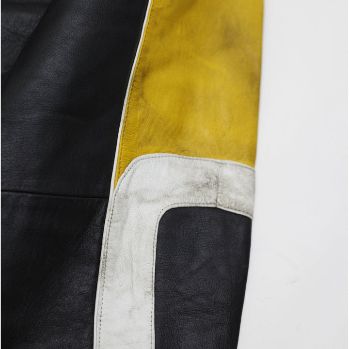 Vintage 2000s Wilson Leather Nascar Matt Kenseth DeWalt Jacket Size XL | Migration_Jackets - View 6 | Fashion Rerun
