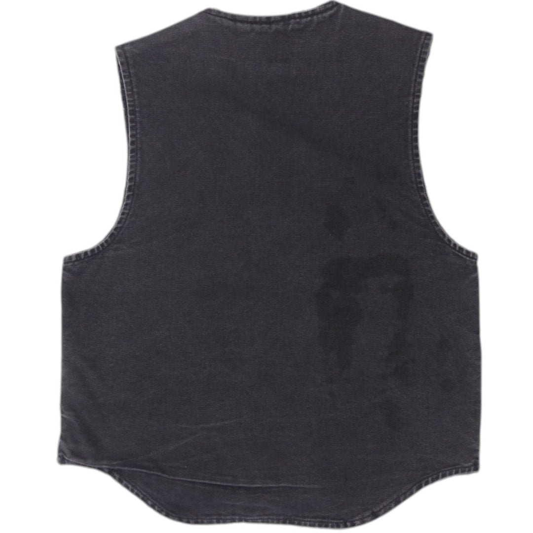 Vintage Carhartt V13 MOS Sherpa Fleece Lined Workwear Vest | Migration_Vests - Side View | Fashion Rerun