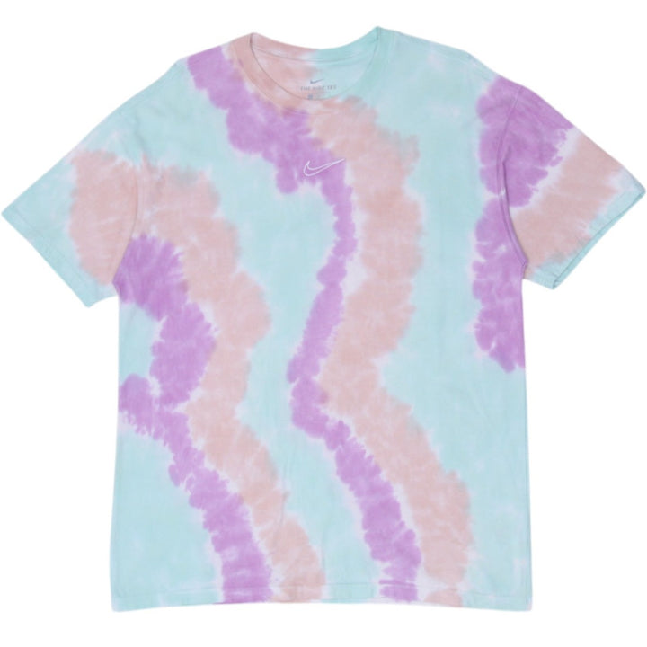 Mens Nike Embroidered Logo Tie-Dye  Multicolor T-Shirt L