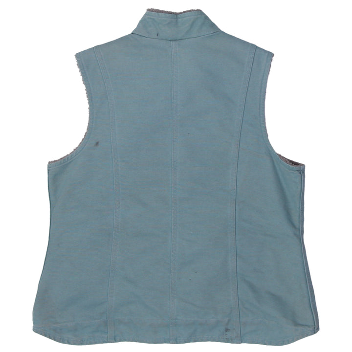 Ladies Carhartt WV001 454 Baby Blue Sherpa Vest
