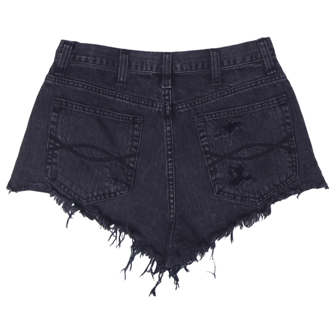 Ladies Abercrombie & Fitch Ripped Denim Shorts