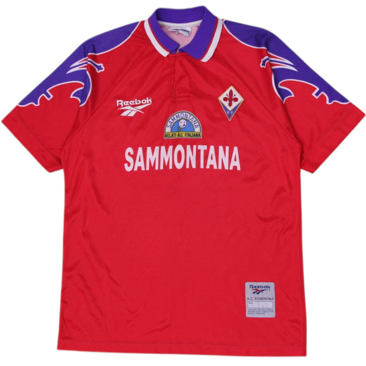 Vintage Reebok 1995-97 A.C. Fiorentina Terza Maglia Soccer Jersey M | Migration_Jerseys | Fashion Rerun