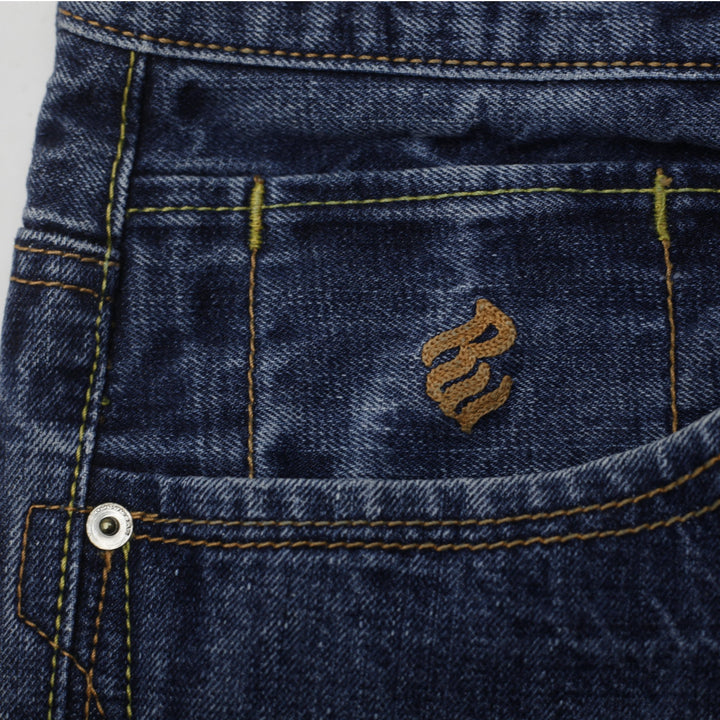 Mens Rocawear Baggy Wide Leg Straight Fit Jeans Size 36
