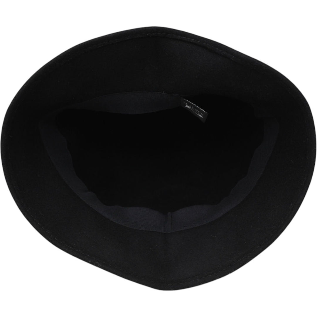 August Velvet Bow Cloche Hat