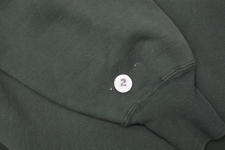 Vintage Mens Champion Reverse Weave Sweatshirt Green Logo | Migration_Sweatshirt - View 8 | Fashion Rerun