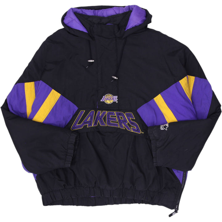 Vintage Starter Los Angeles Lakers Pullover Jacket Size XXL | Migration_Jackets MJ DROP | Fashion Rerun