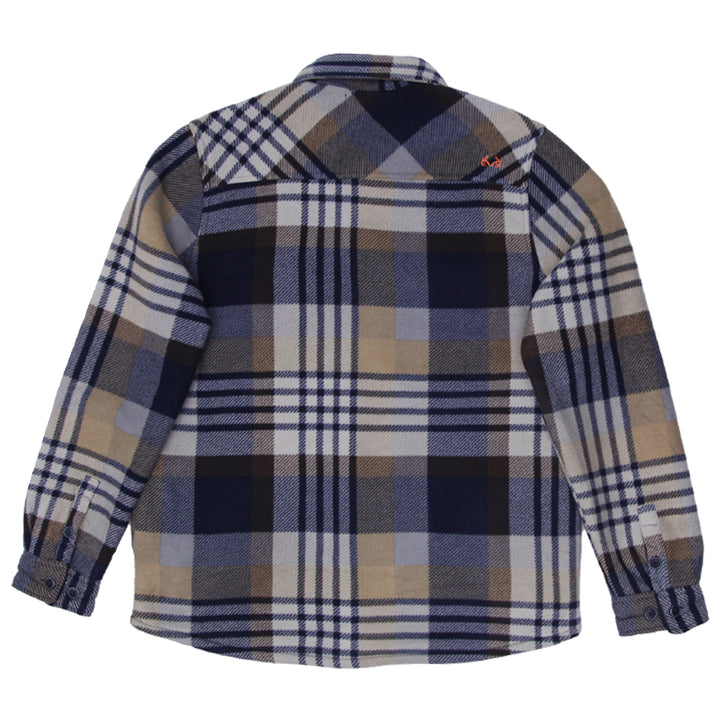 Mens Realtree Sherpa Lined Fleece Shacket - Fashion Rerun Vintage Migration_Shirt