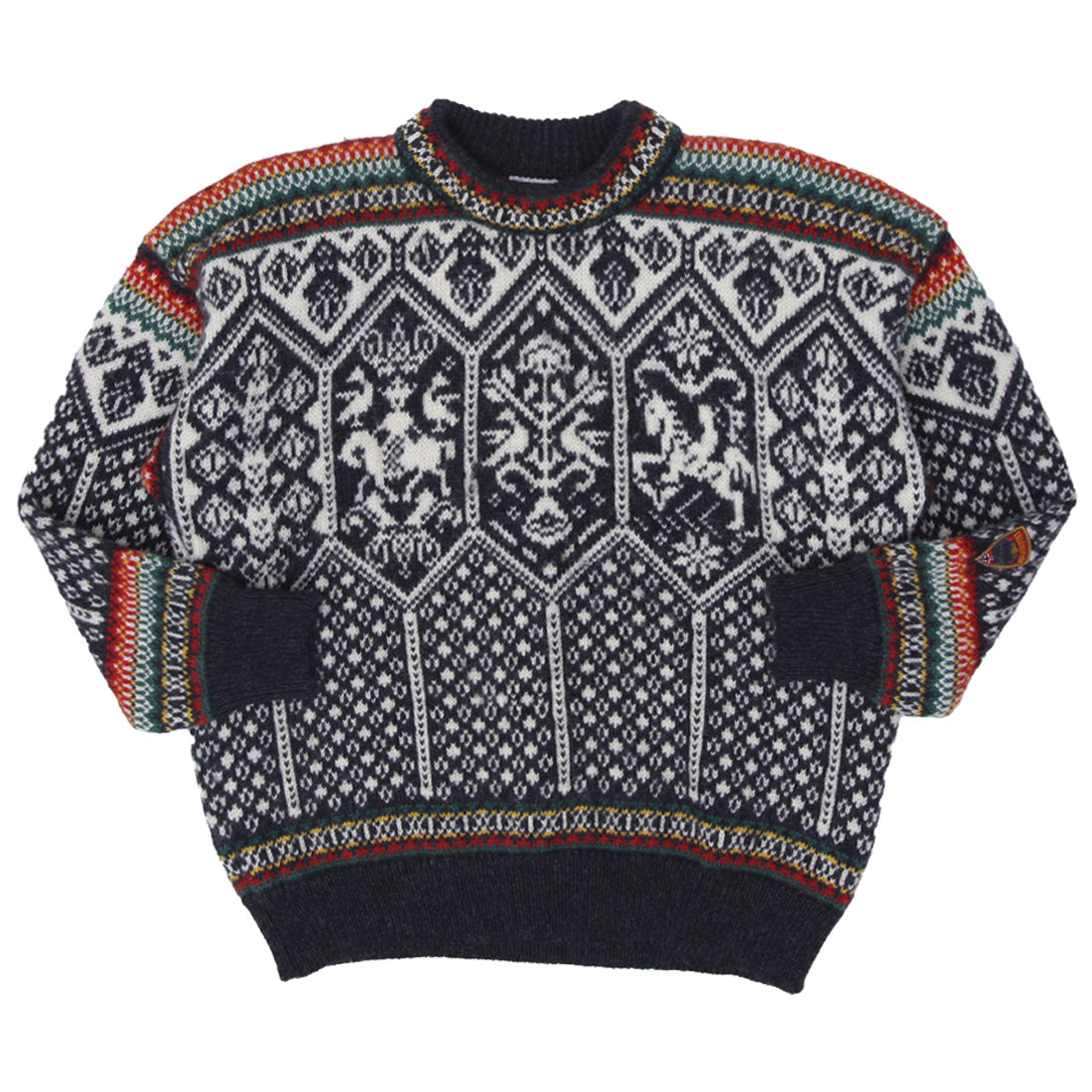 Shop Vintage Ladies Dale Of Norway Sweater Tyrolean Rasta Nordic