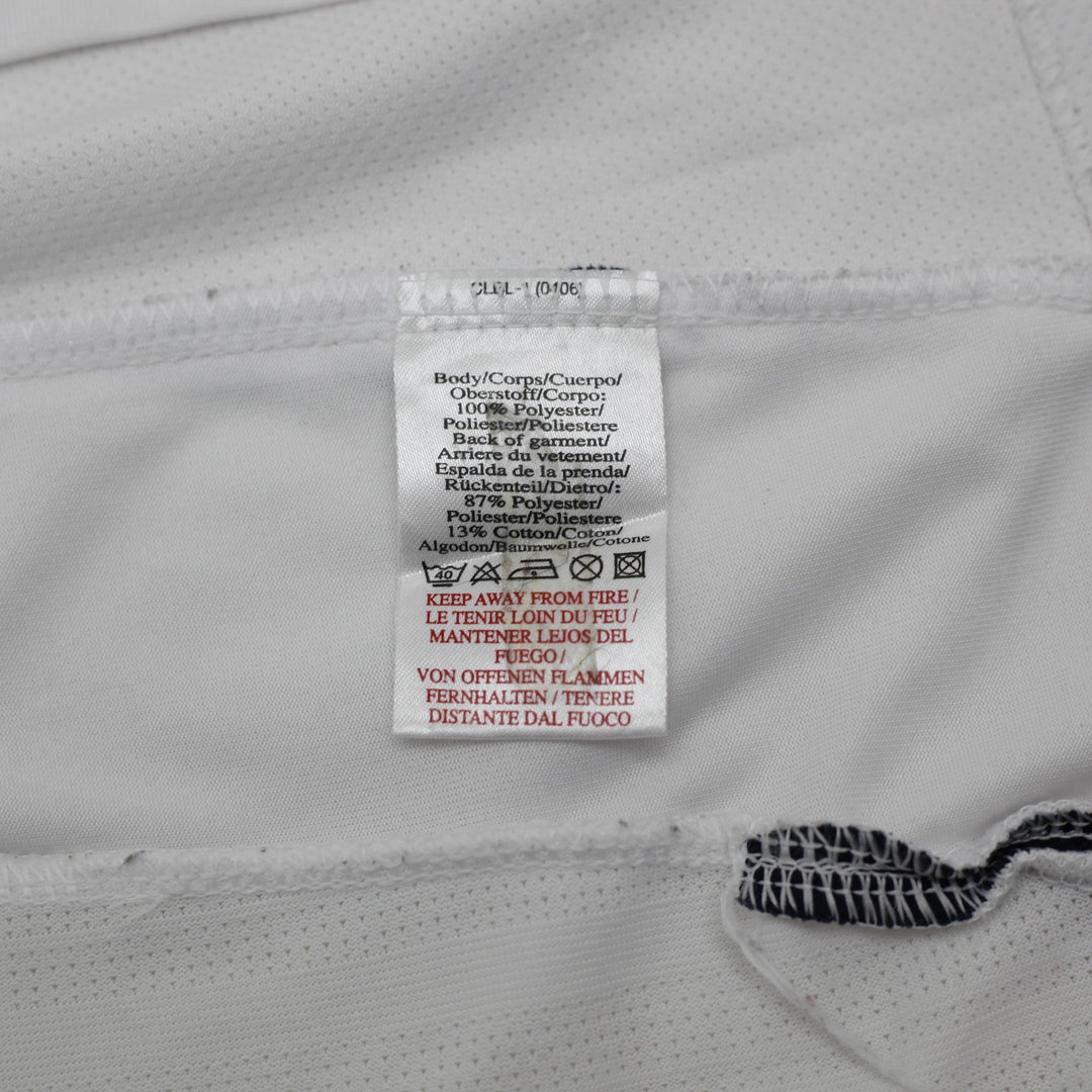 Mens Umbro England 2007-09 Home Football Shirt Jersey Umbro White #4 Size L