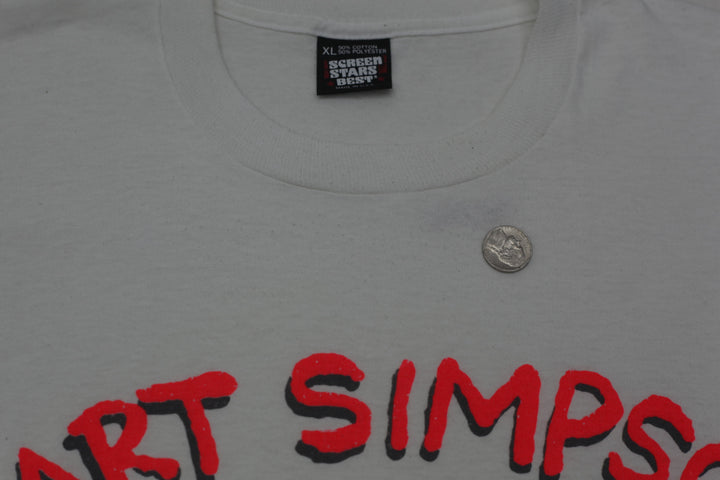 Vintage Bart Simpson T-Shirt Dont Have A Cow Man Cartoon Single Stitch - Fashion Rerun Vintage Migration_T-Shirt