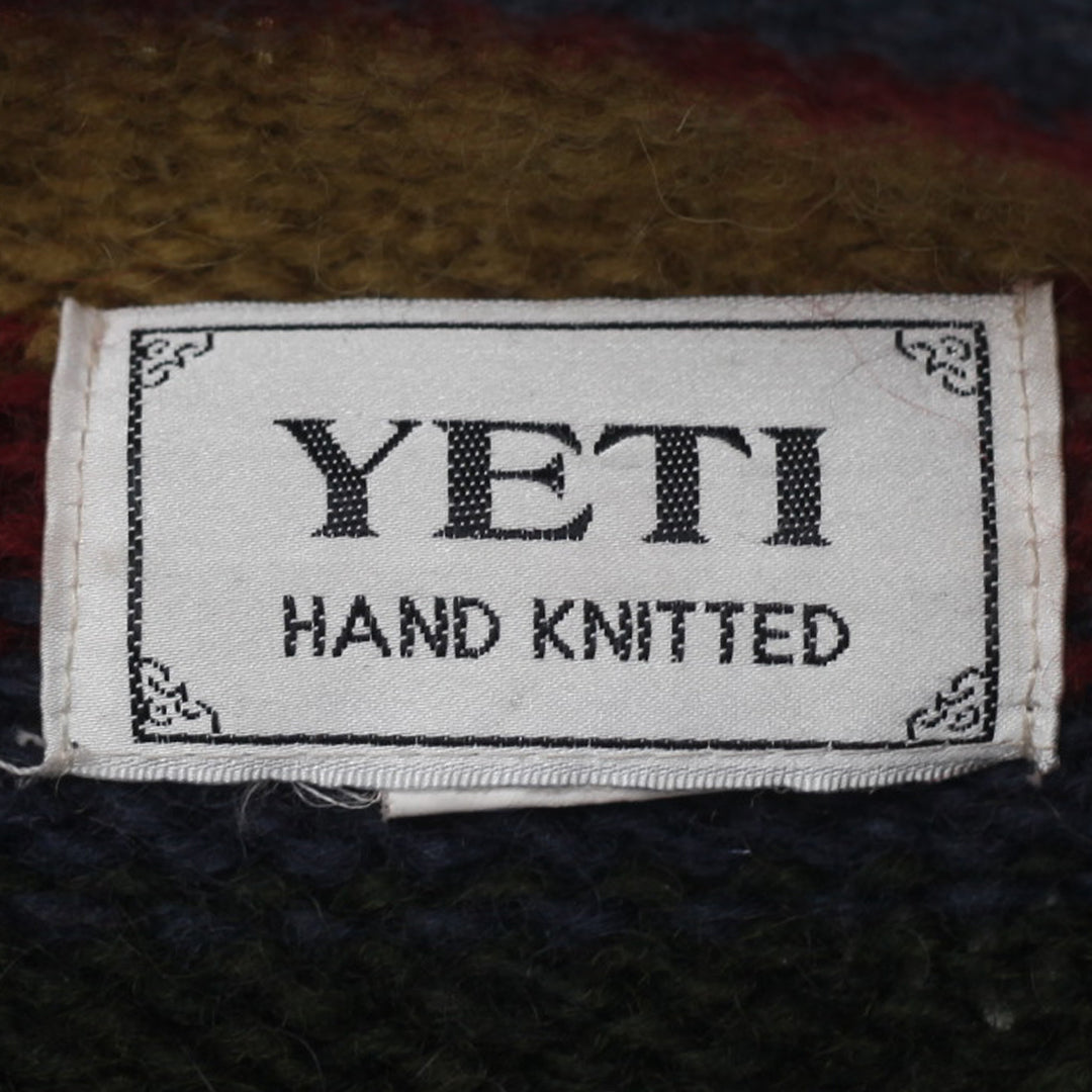 Vintage Yeti Hand Knitted Striped Sweater Ladies - Fashion Rerun Vintage Migration_Sweaters