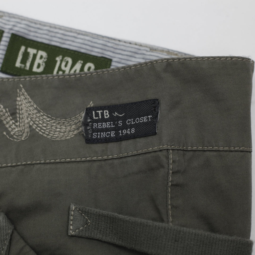 Y2K Ladies LTB 1948 Gorpcore Flared Pocket Cargo Utility Mini Skirt Size S