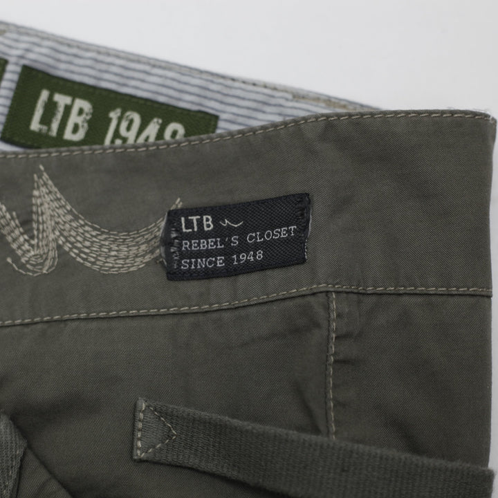 Y2K Ladies LTB 1948 Gorpcore Flared Pocket Cargo Utility Mini Skirt Size S