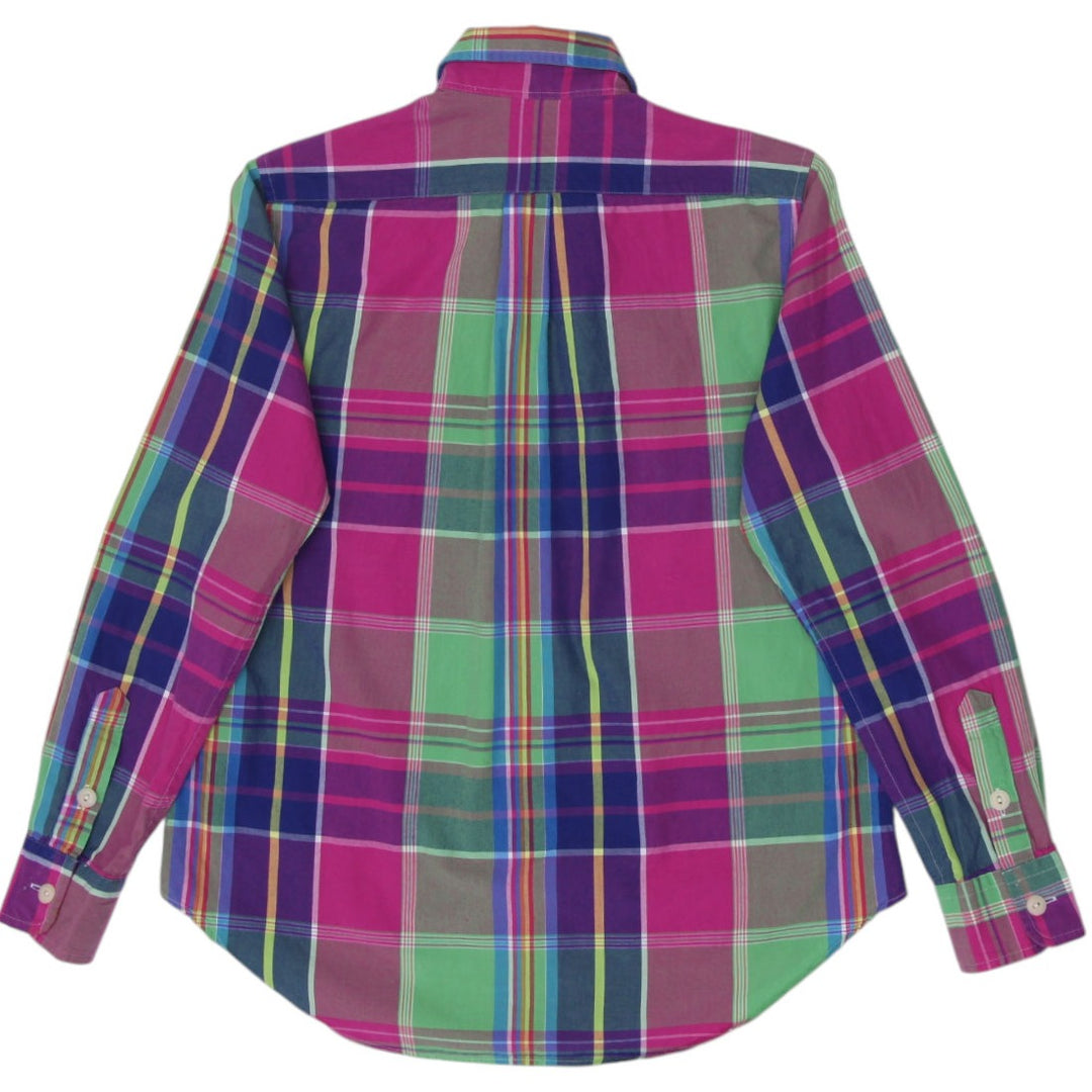 Polo Ralph Lauren Plaid Classic Fit Shirt Size S | Migration_Shirts - Side View | Fashion Rerun