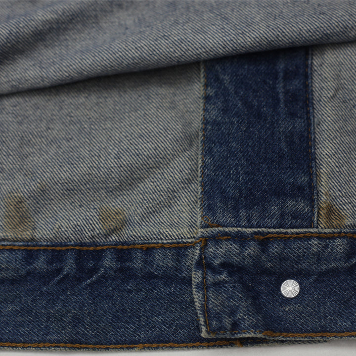 Vintage Marlboro Country Store Customized Denim Sleeveless Jacket Made In USA - Fashion Rerun Vintage Migration_Jacket