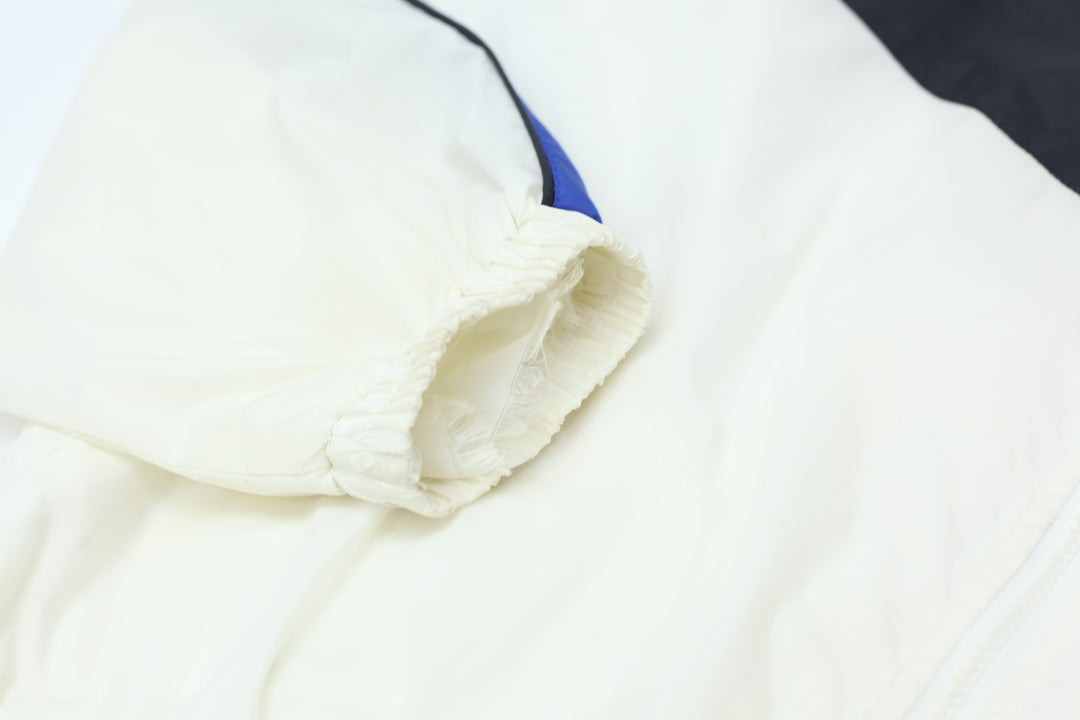 Vintage Embroidered USA Logo Full Zip Windbreaker Jacket