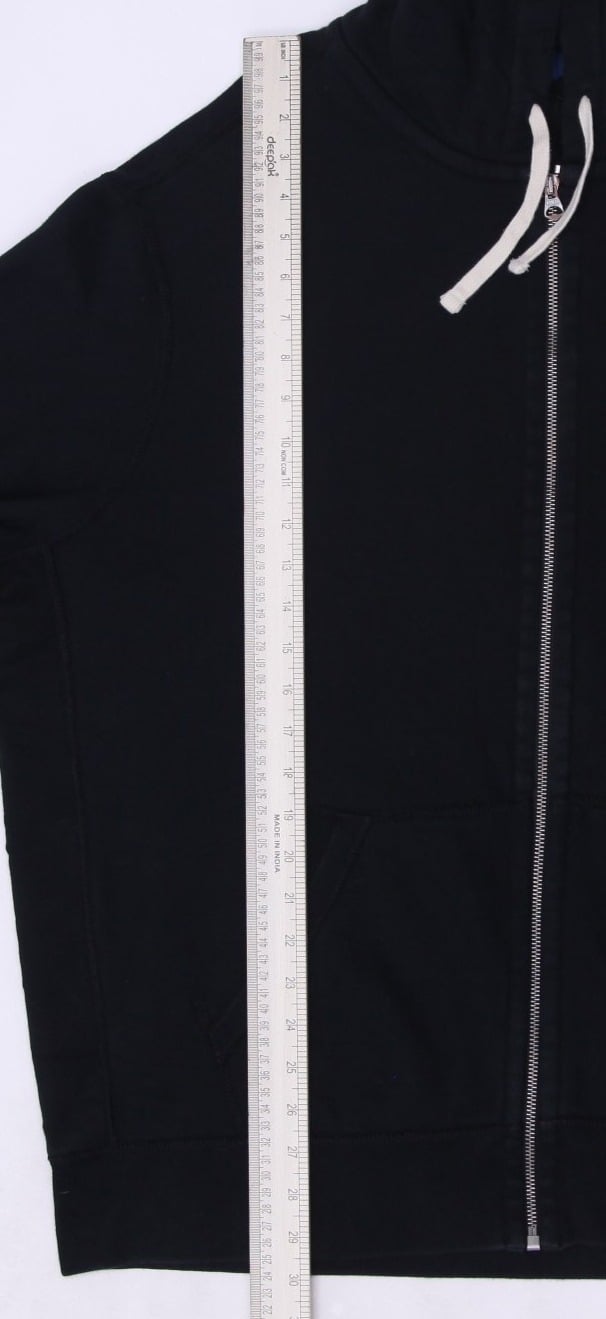 Mens Polo Ralph Lauren Hoodie Black Full Zip Red Logo | Migration_Hoodies - View 6 | Fashion Rerun