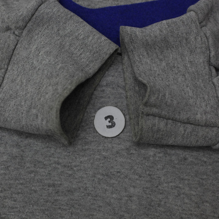 Vintage Mens Nike Hoodie Gray Sweatshirt Logo Pullover | Migration_Hoodies - View 7 | Fashion Rerun