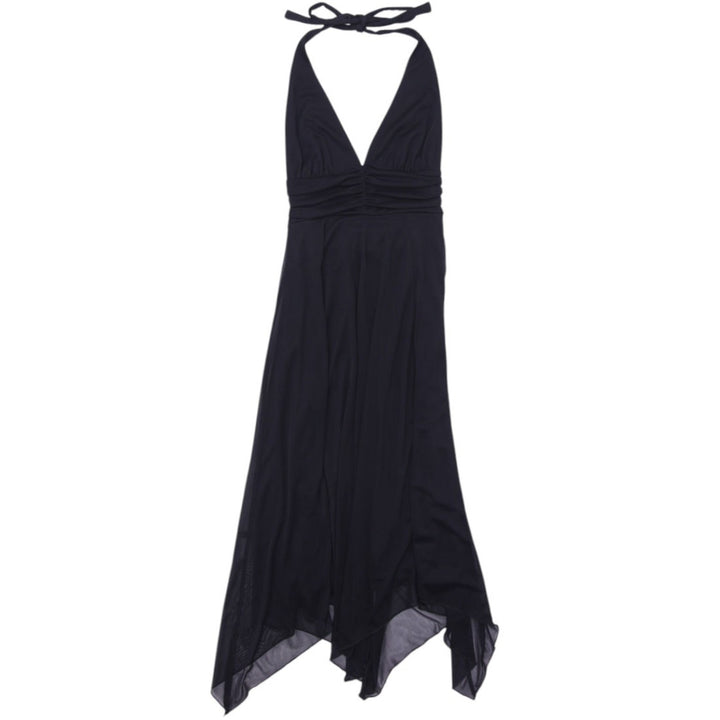 Y2K Ladies Le Chateau Black Halter Dress