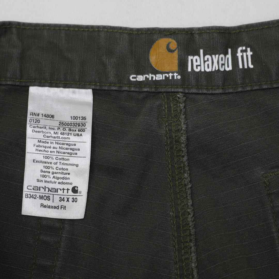 Mens Carhartt Relaxed Fit Workwear Cargo Pants Size 34x30 | Migration_Pants WW Collection - Back View | Fashion Rerun