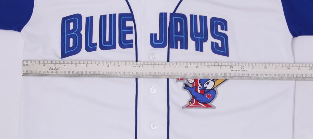 RUSSELL ATHLETIC BLUE JAYS ユニフォーム Lサイズ Shop Vintage Mens Russell Athletic Blue Jays Baseball Jersey White