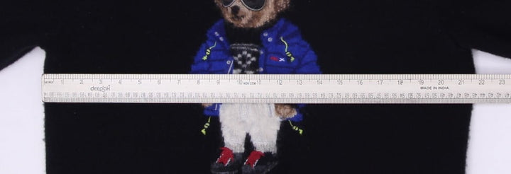 Vintage Mens Polo Ralph Lauren Sweater Embroidered Bear Knitwear Size XXL | Migration_Knitwear & Sweaters - A | Fashion Rerun