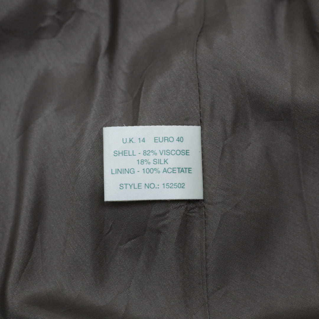 Y2K Ladies Floral Velvet Panel Long Skirt Size 14 | Migration_Skirts - Detail View | Fashion Rerun