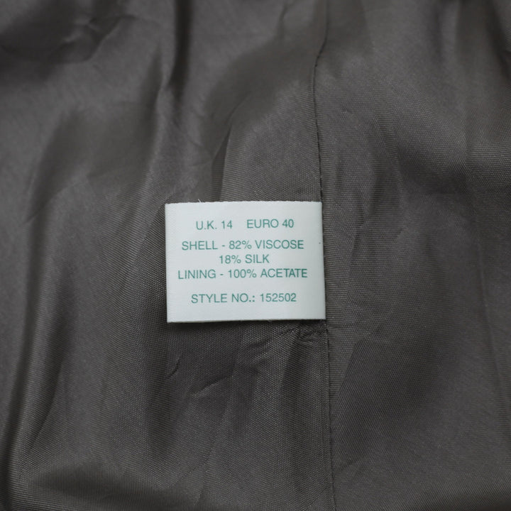 Y2K Ladies Floral Velvet Panel Long Skirt Size 14 | Migration_Skirts - Detail View | Fashion Rerun