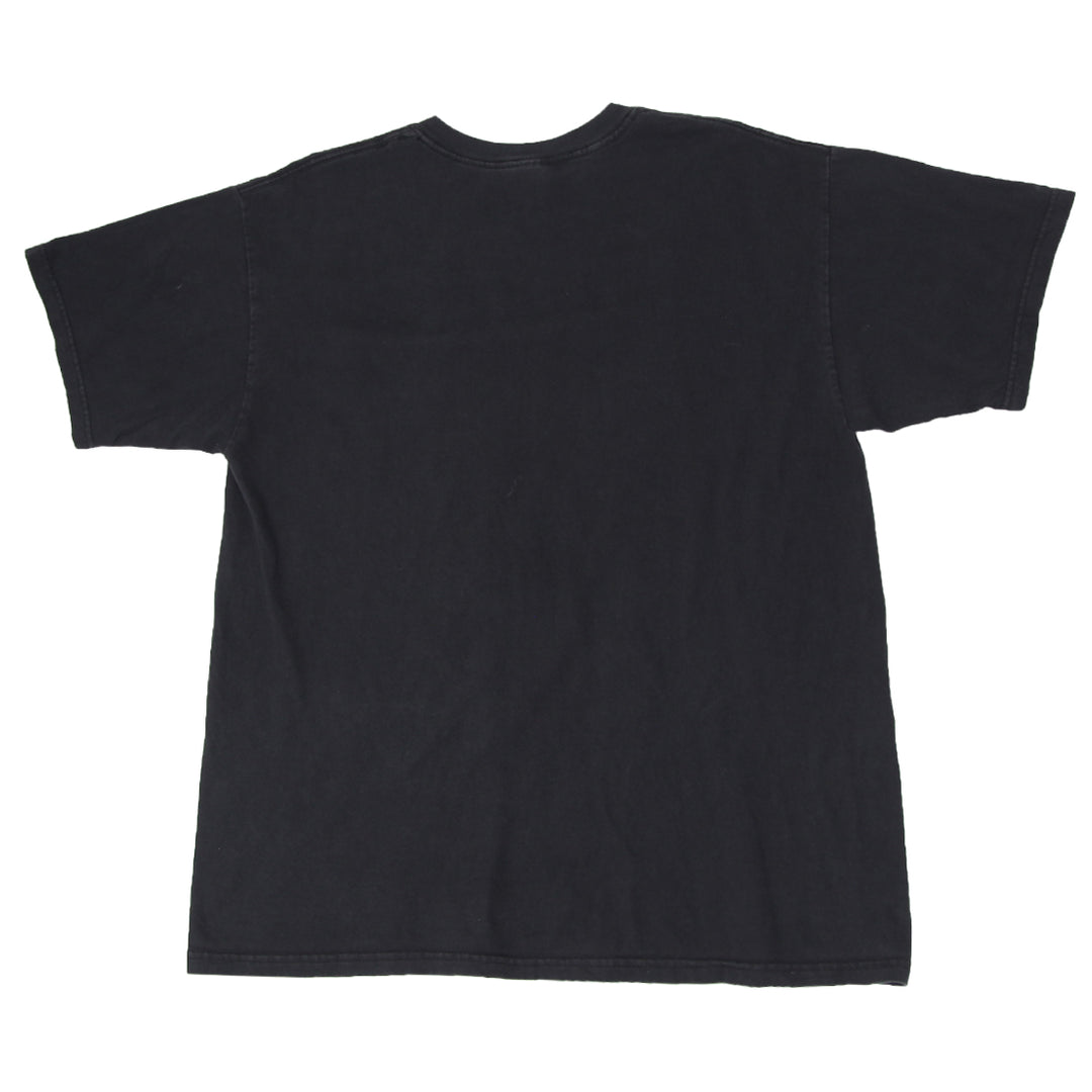 Vintage 2001 Elvis Presley Black Short Sleeve T-Shirt | Migration_T-Shirts UAENAT40 - Side View | Fashion Rerun