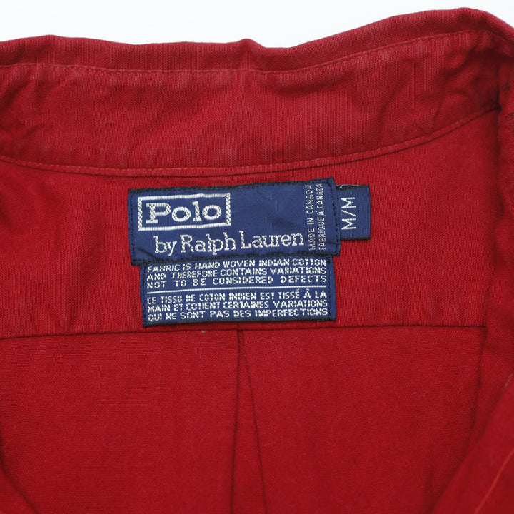 Vintage Polo Ralph Lauren Embroidered Cotton Shirt Size M | Migration_Shirts - Back View | Fashion Rerun