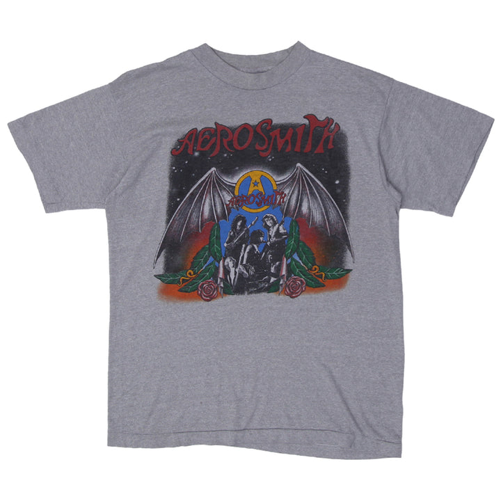 Vintage Aerosmith Back In The Saddle Tour 84-85 T-Shirt Single Stitch L - Fashion Rerun Vintage Migration_T-Shirt