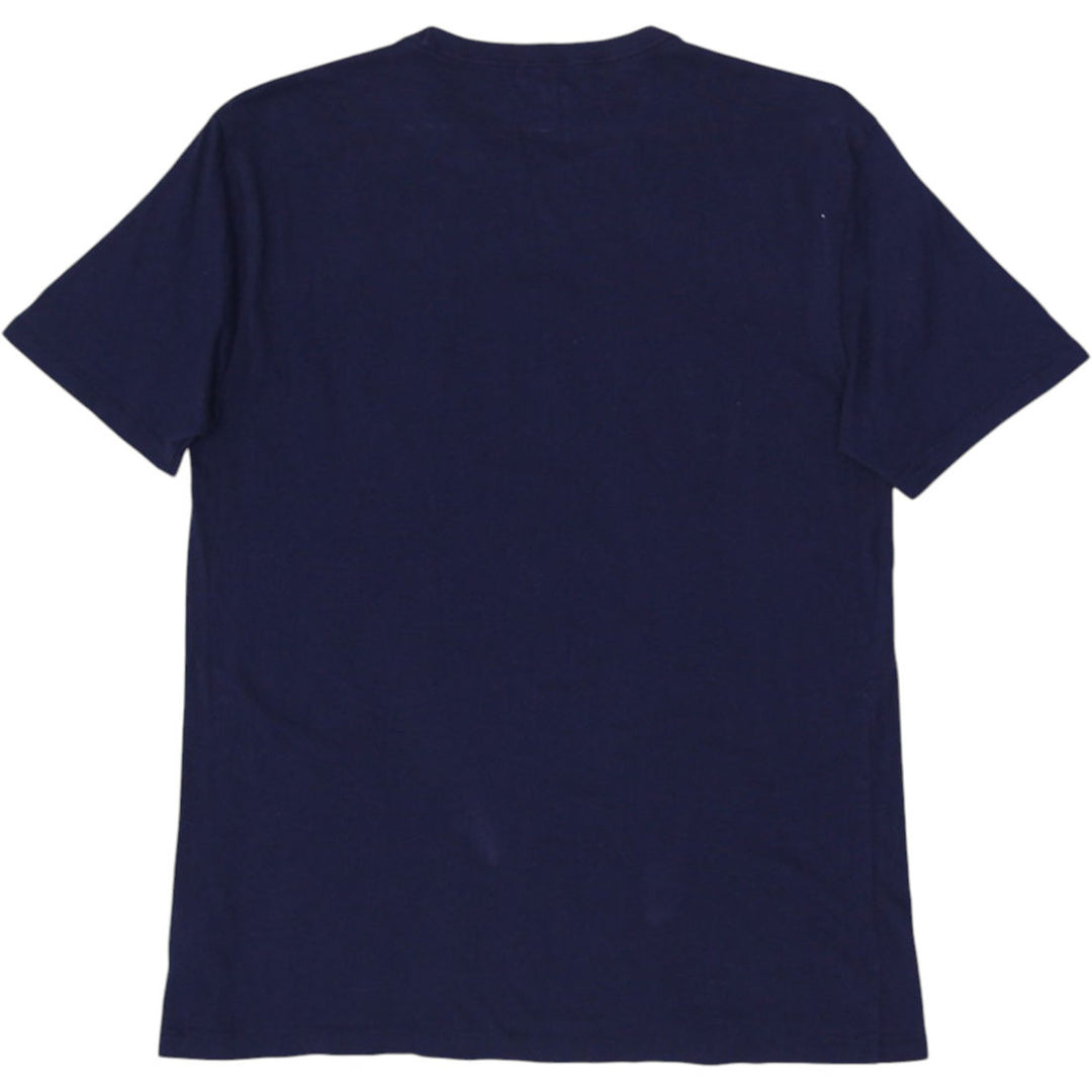 Mens Gap T-Shirt Navy Blue Logo Graphic Casual