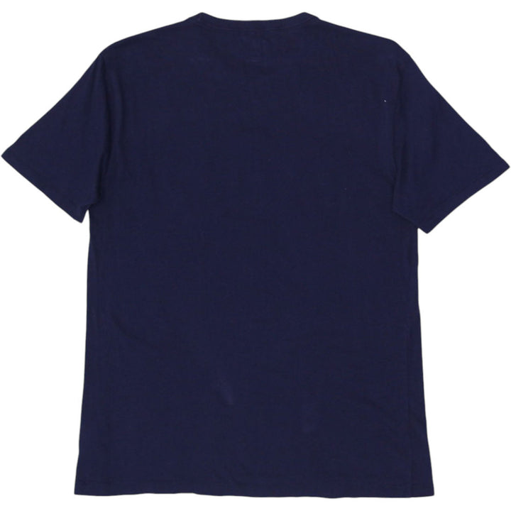 Mens Gap T-Shirt Navy Blue Logo Graphic Casual