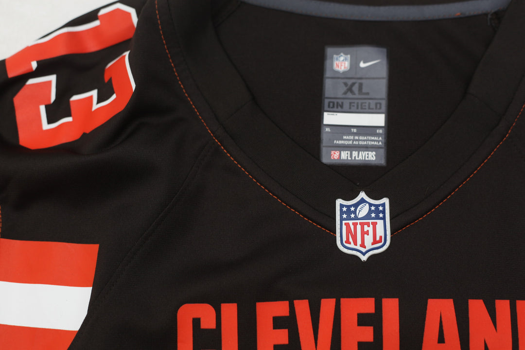 Mens Nike NFL Cleveland Browns #13 Odell Beckham Jr Jersey