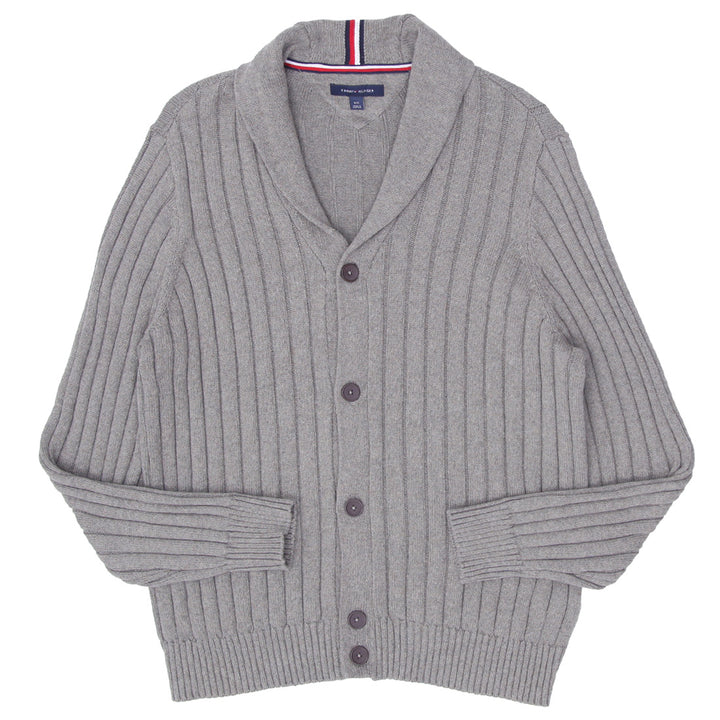 Mens Tommy Hilfiger Knit Cardigan Sweater - Fashion Rerun Vintage Migration_Sweaters